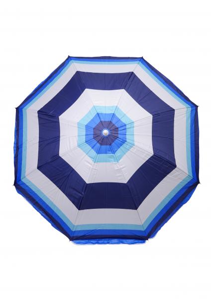 Зонт пляжный фольгированный с наклоном 200 см (6 расцветок) 12 шт/упак ZHU-200